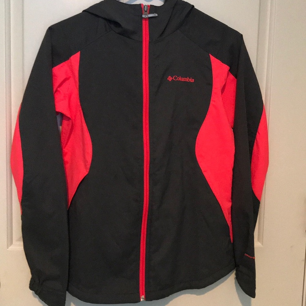 Columbia rain jacket girls Large 14/16
